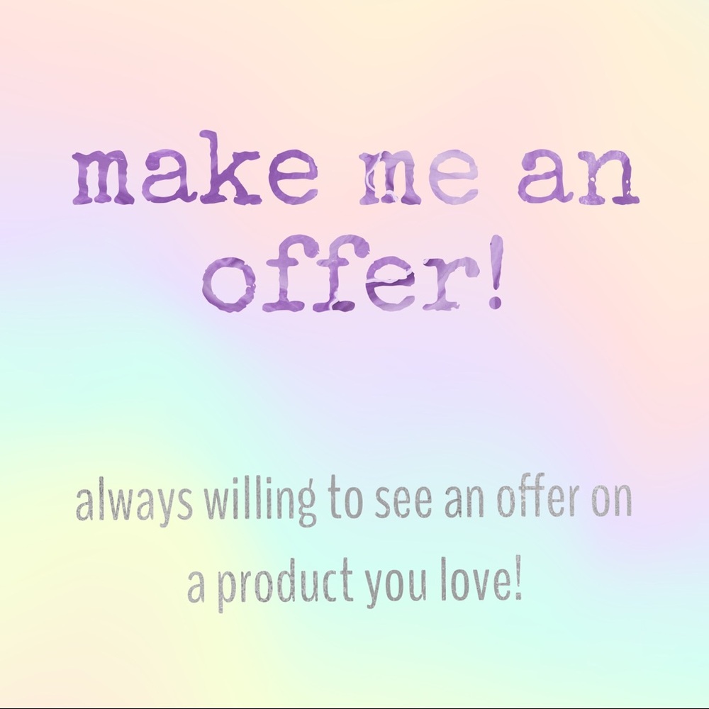 Make an offer on my items!